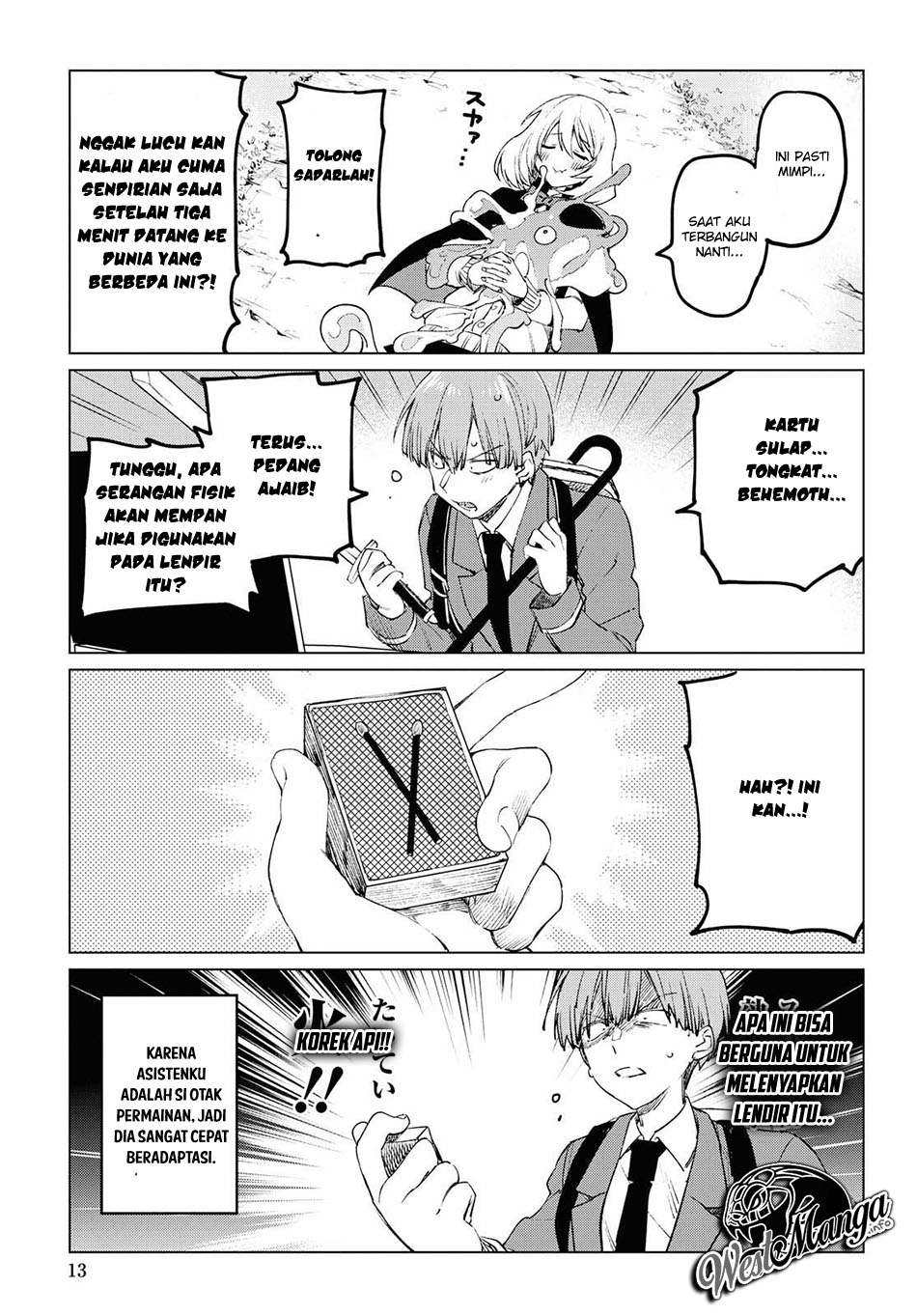 Isekai Senpai – Tejina Senpai Wa Kono Sekai Demo Ponkotsuna Youdesu chapter 1